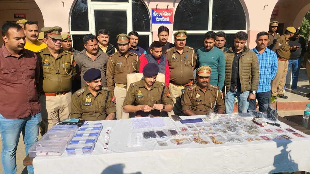 करोड़ों की चोरी करने वाले अंतरराज्यीय गैंग गिरफ्तार